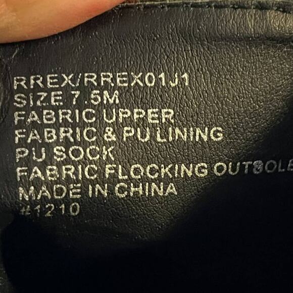 STEVE MADDEN Velvet Floral REX Combat Boots 90s Grunge Punk Alternative SZ 7.5 - Picture 6 of 8